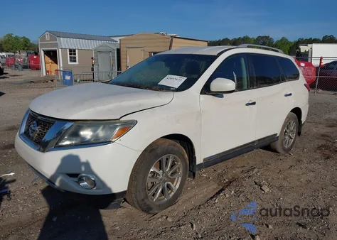 2013 Nissan Pathfinder Sl из США, поврежденный, VIN 5N1AR2MN1DC644859